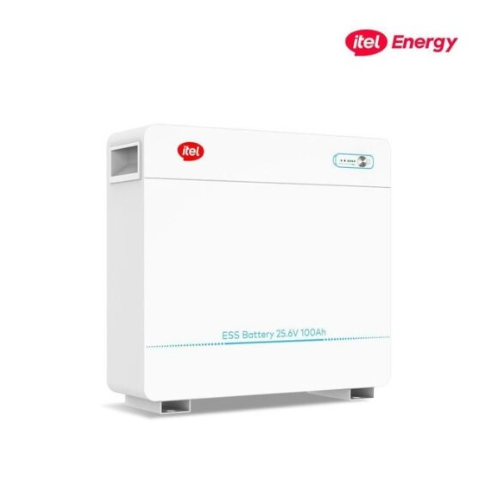 5.12kWh 48V wall-mounted lithium battery designed for medium-sized residential and commercial solar systems.